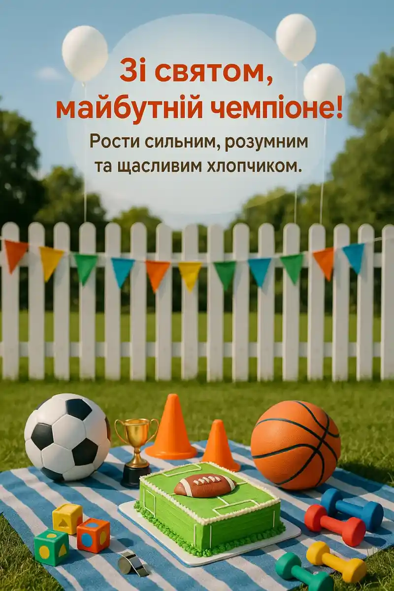 Привітання для хлопчика