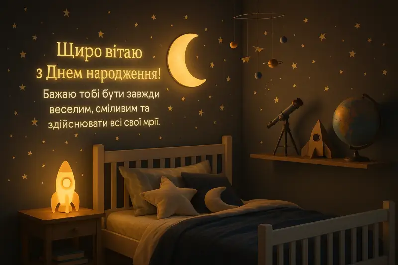 Привітання для хлопчика
