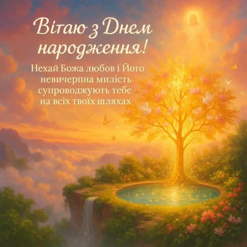 Біблійні привітання з днем народження