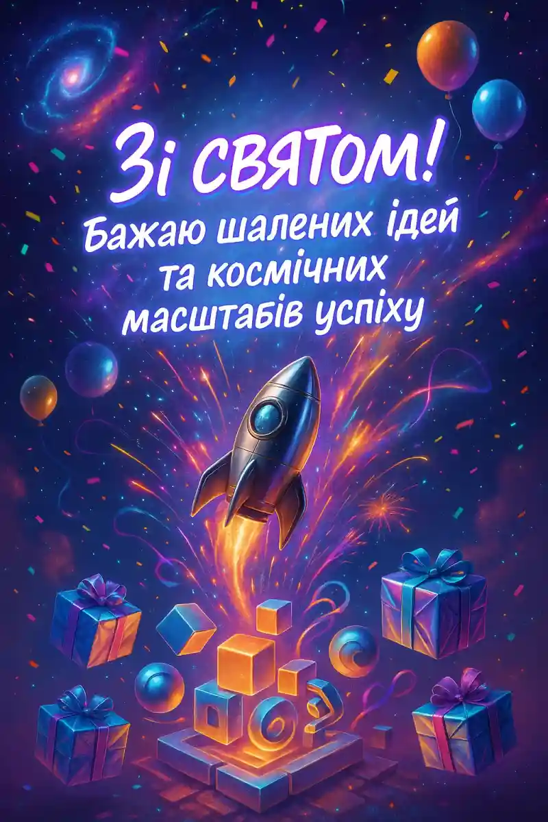 Привітання з днем народження