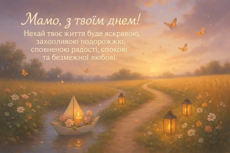 Найкращі привітання для мами