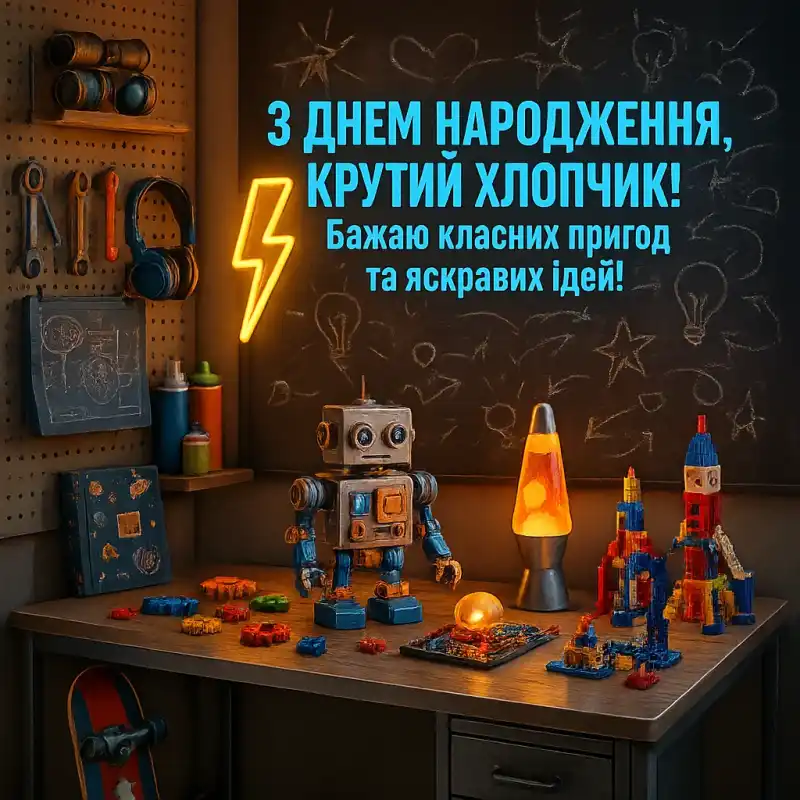 Привітання для хлопчика