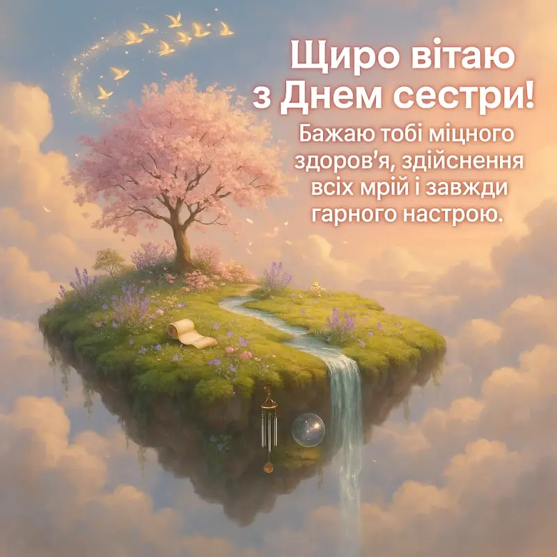 Привітання з Днем сестри