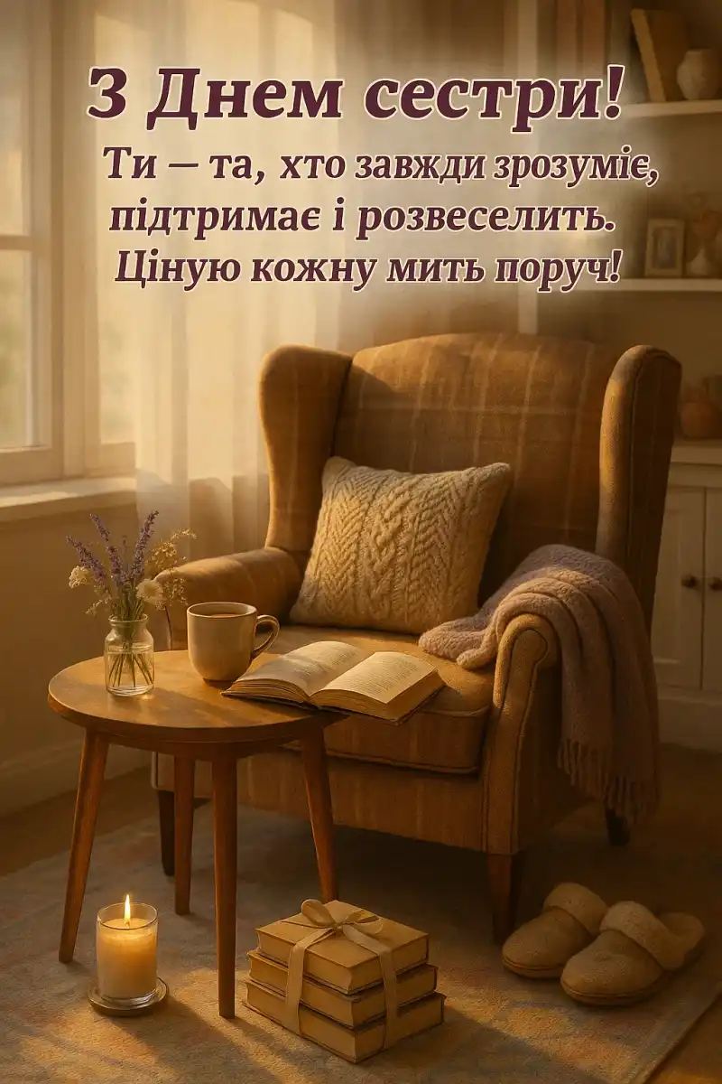 Привітання з Днем сестри