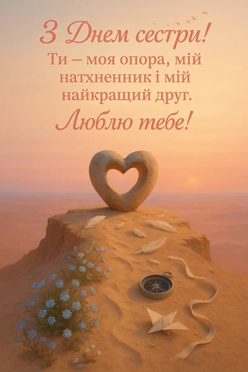 Привітання з Днем сестри
