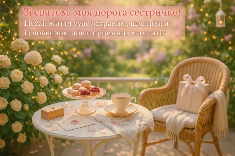 Привітання з Днем сестри