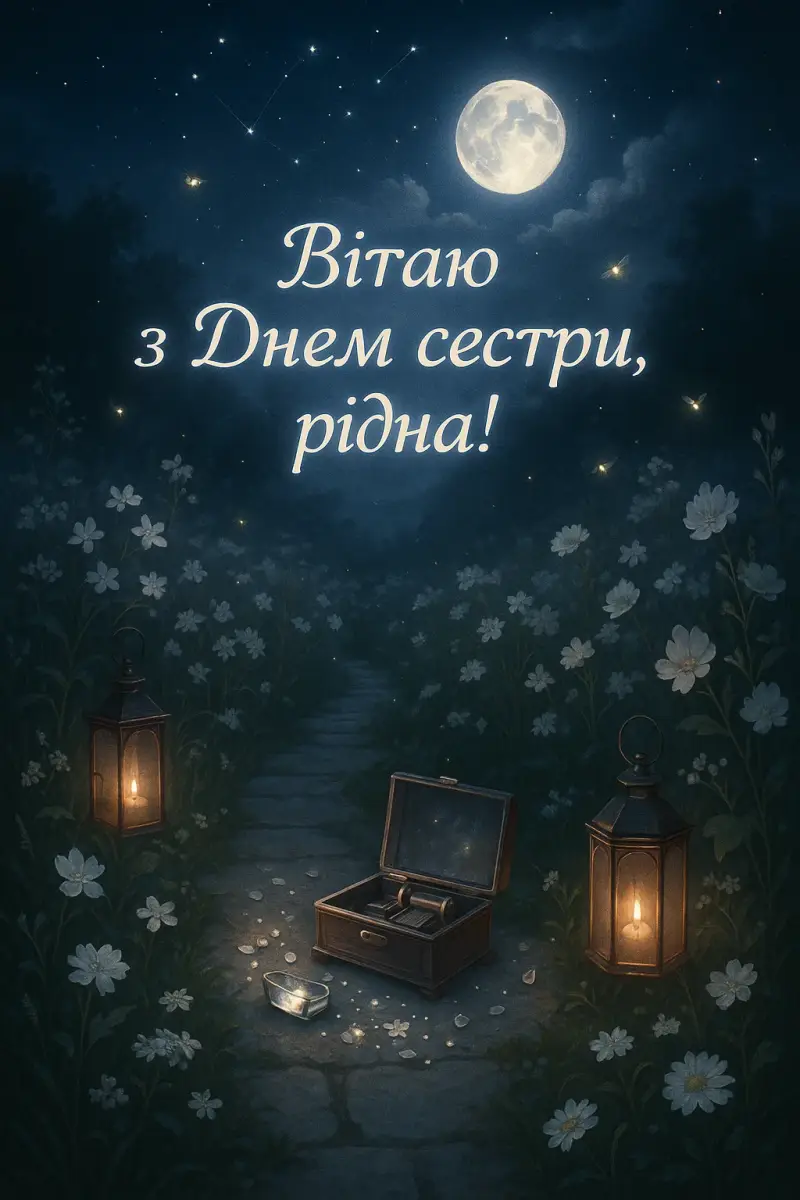 Привітання з Днем сестри