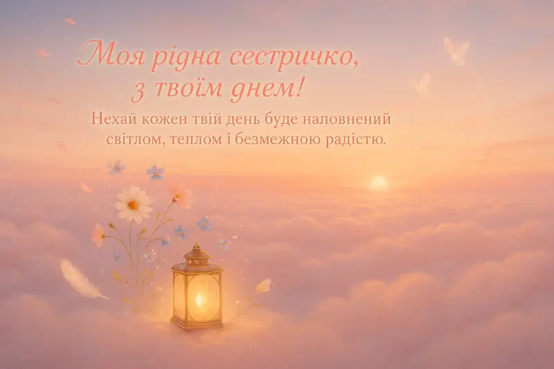 Привітання з Днем сестри